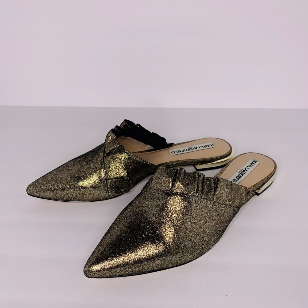 Karl Lagerfeld Paris, Farrah Flats, Size 8M/38.5B